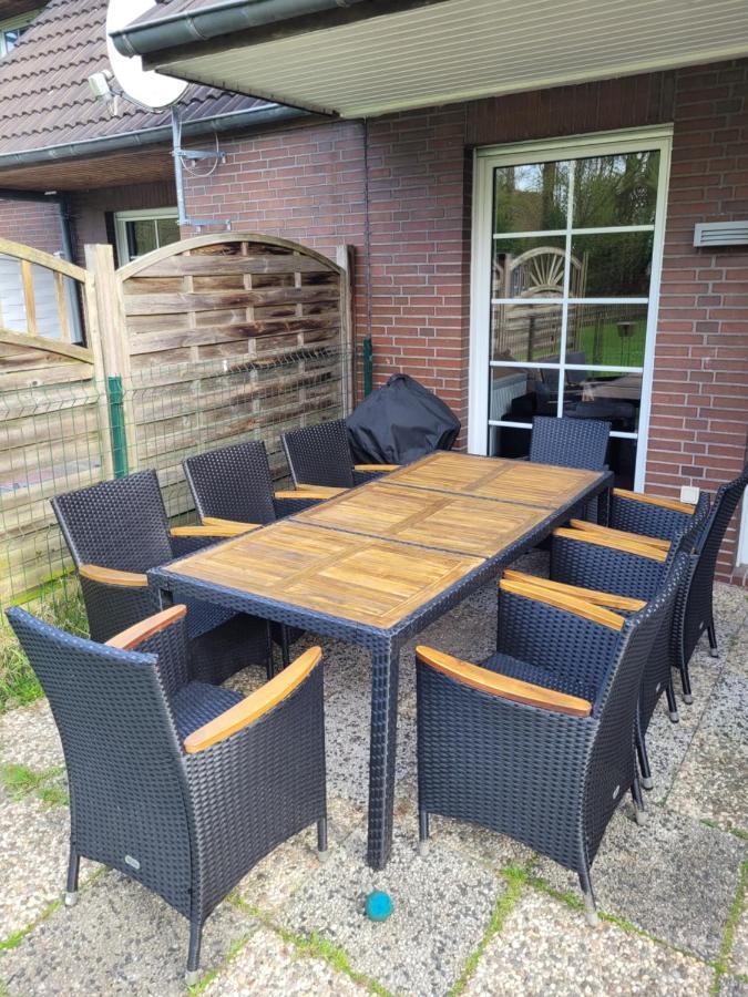 Ferienhaus Moewennest 18, Butjadingen, Tossens, Sauna, Strandkorb, Nordsee, 97Qm, 3 Schlafzimmer Exterior foto